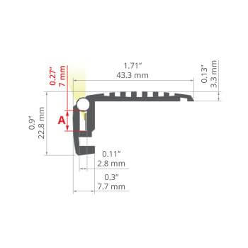 LED-Alu Profil STEKO